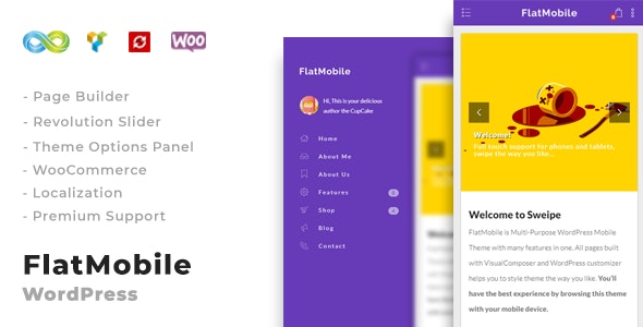 FlatMobile Responsive WordPress Mobile Theme